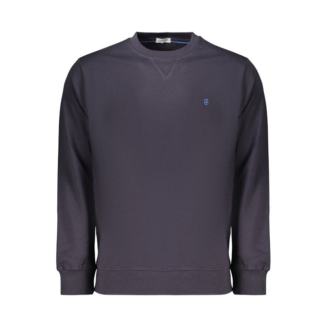 Coveri Moving Blue Cotton Men's Sweatshirt