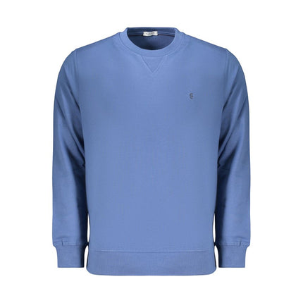 Coveri Moving Blue Cotton Men's Sweatshirt