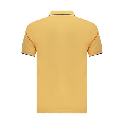 Coveri Moving Orange Cotton Men's Polo Shirt