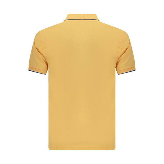 Coveri Moving Orange Cotton Men's Polo Shirt