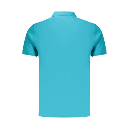 Coveri Moving Azzurro Cotton Men Polo
