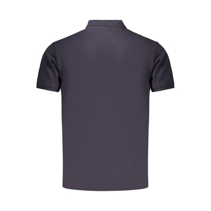 Coveri Moving Blue Cotton Men's Polo