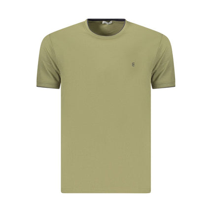 Coveri Moving Green Cotton Men's T-Shirt