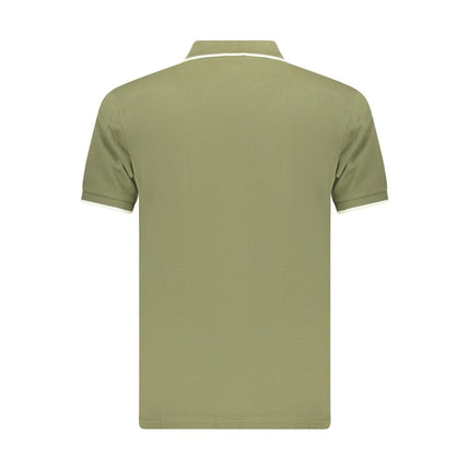 Coveri Moving Green Cotton Men's Polo