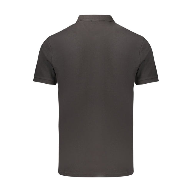 Coveri Moving Black Cotton Men's Polo Shirt