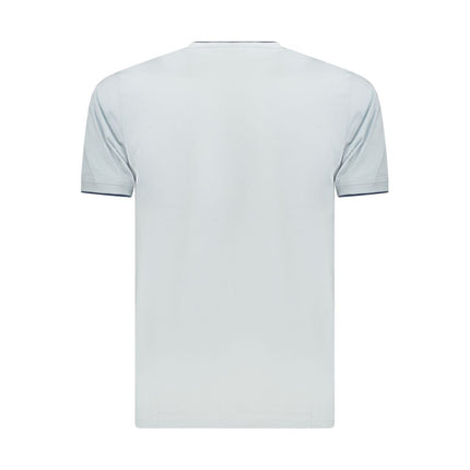Coveri Moving Azzurro Cotton Mens TShirt
