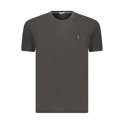 Coveri Moving Black Cotton Men's T-Shirt