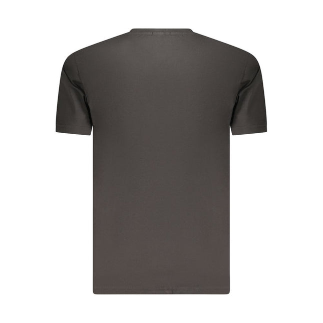Coveri Moving Black Cotton Men's T-Shirt