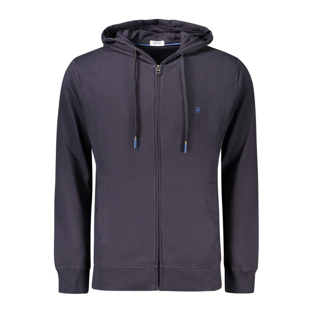 Coveri Moving Blue Cotton Men's Sweatshirt