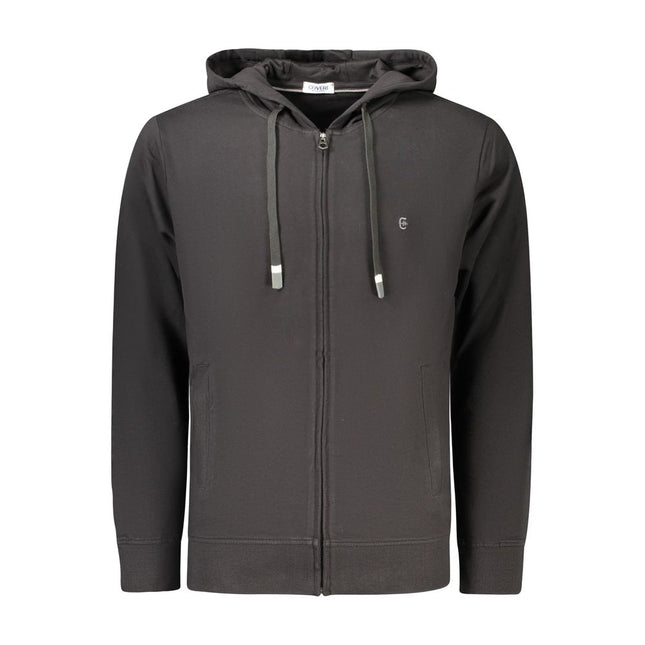 Coveri Moving Black Cotton Mens Sweatshirt