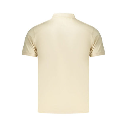 Coveri Moving Beige Cotton Men Polo