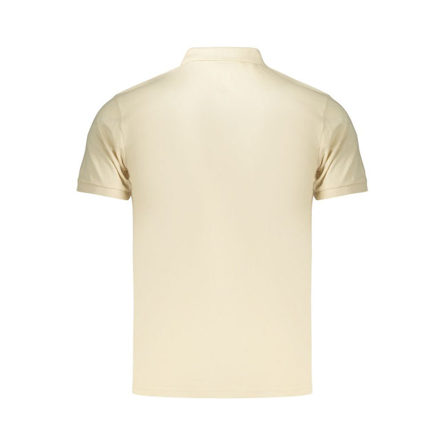 Coveri Moving Beige Cotton Men Polo