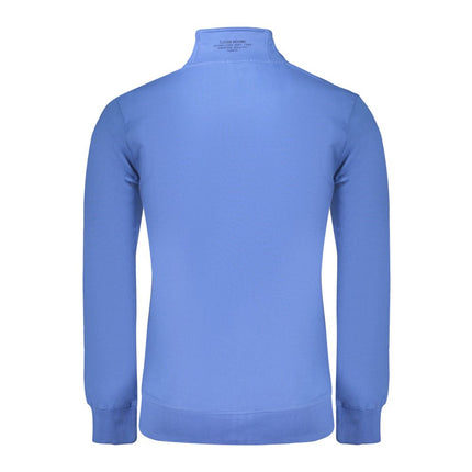 Coveri Moving Blue Cotton Men's Sweatshirt