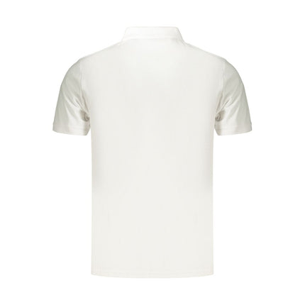 Coveri Moving Bianco Cotton Men's Polo