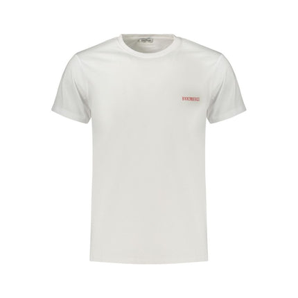 Bikkembergs White Cotton Mens T-Shirt