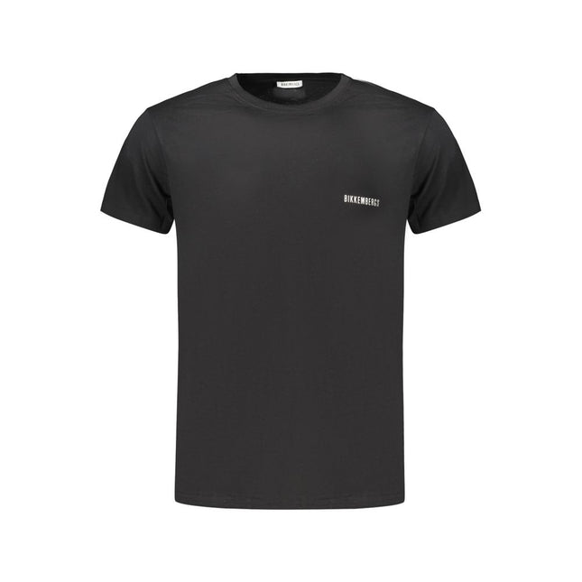 Bikkembergs Black Cotton Men's T-Shirt