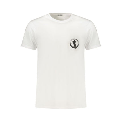 Bikkembergs White Cotton Men's T-Shirt