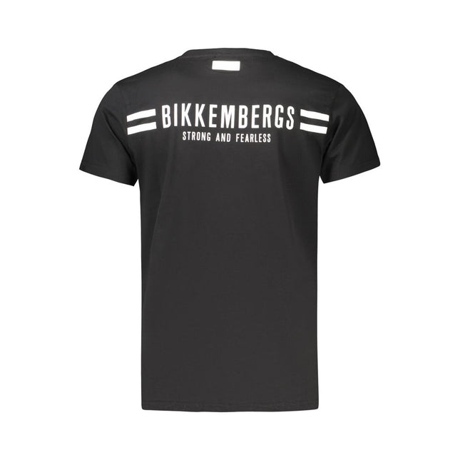 Bikkembergs Black Cotton Men's T-Shirt