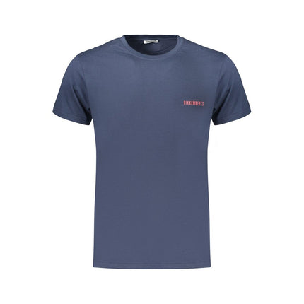 Bikkembergs Blue Cotton Men's T-Shirt