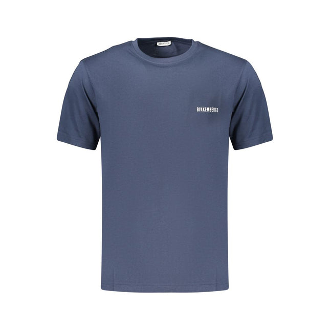 Bikkembergs Blue Cotton Men's T-Shirt