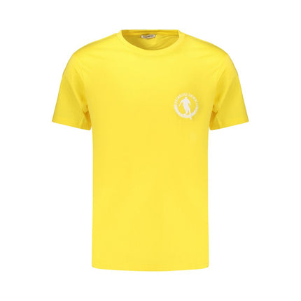 Bikkembergs Yellow Cotton Men's T-Shirt