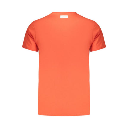 Bikkembergs Orange Cotton Men's T-Shirt