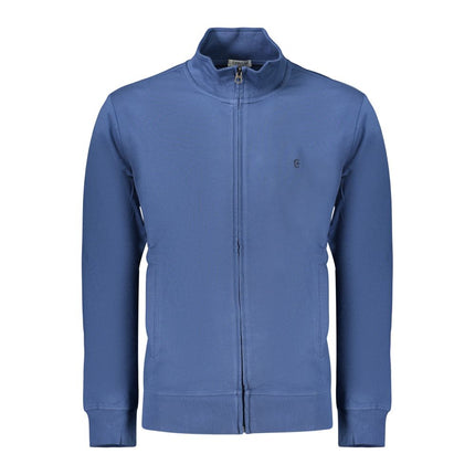 Coveri Moving Blue Cotton Men's Sweatshirt