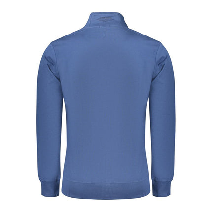 Coveri Moving Blue Cotton Men's Sweatshirt