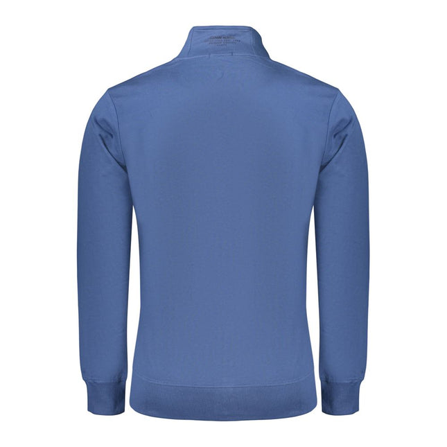 Coveri Moving Blue Cotton Men's Sweatshirt
