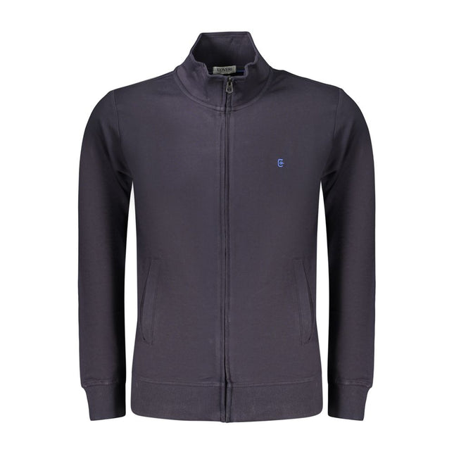 Coveri Moving Blue Cotton Men's Sweatshirt