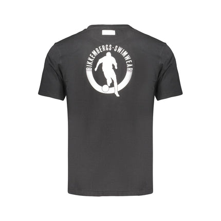 Bikkembergs Black Cotton Men's T-Shirt