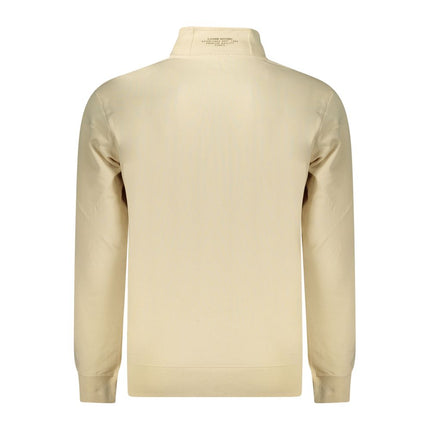 Coveri Moving Beige Cotton Men's Sweatshirt