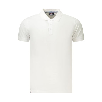 Norway 1963 White Cotton Men's Polo Shirt