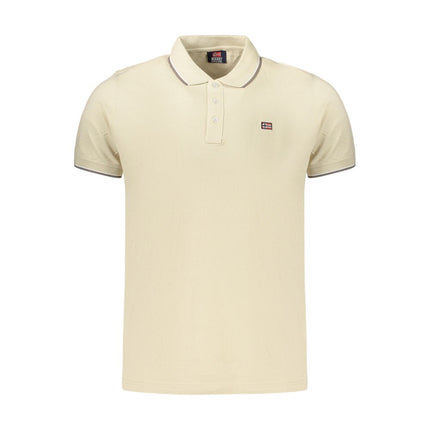Norway 1963 Beige Cotton Men's Polo