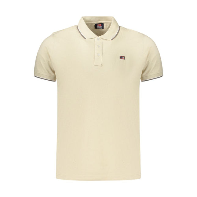 Norway 1963 Beige Cotton Men's Polo