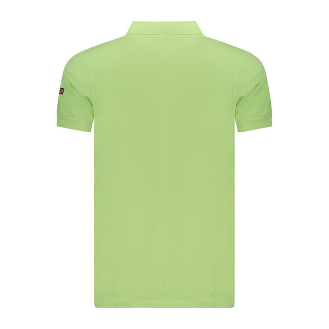 Norway 1963 Verde Cotton Men's Polo