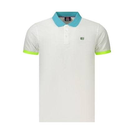 Norway 1963 Bianco Cotton Men's Polo