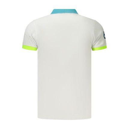 Norway 1963 Bianco Cotton Men's Polo
