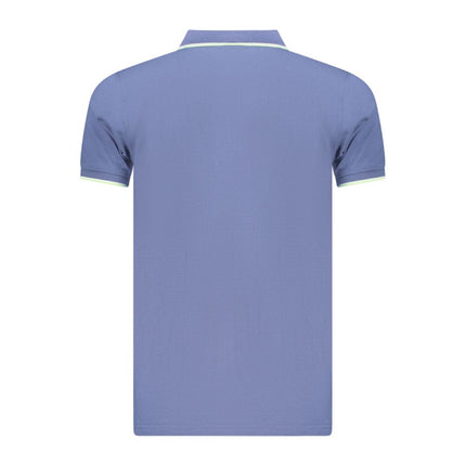 Norway 1963 Blue Cotton Men's Polo Shirt