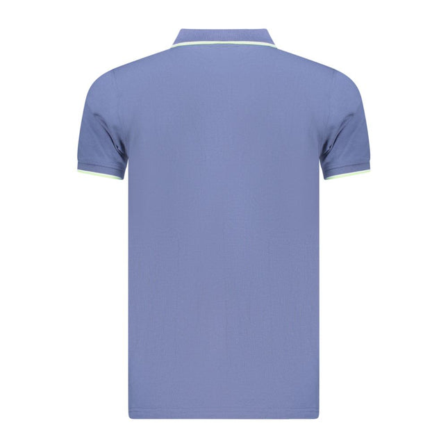 Norway 1963 Blue Cotton Men's Polo Shirt