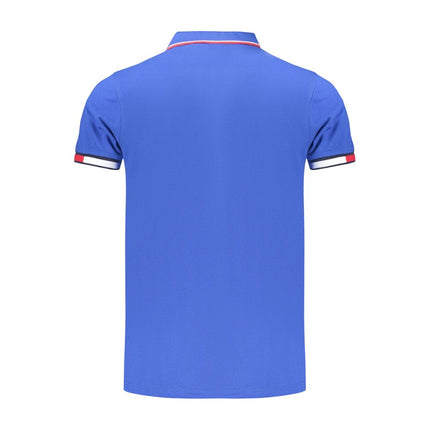 Norway 1963 Blue Cotton Men's Polo Shirt