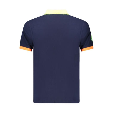 Norway 1963 Blue Cotton Men's Polo Shirt