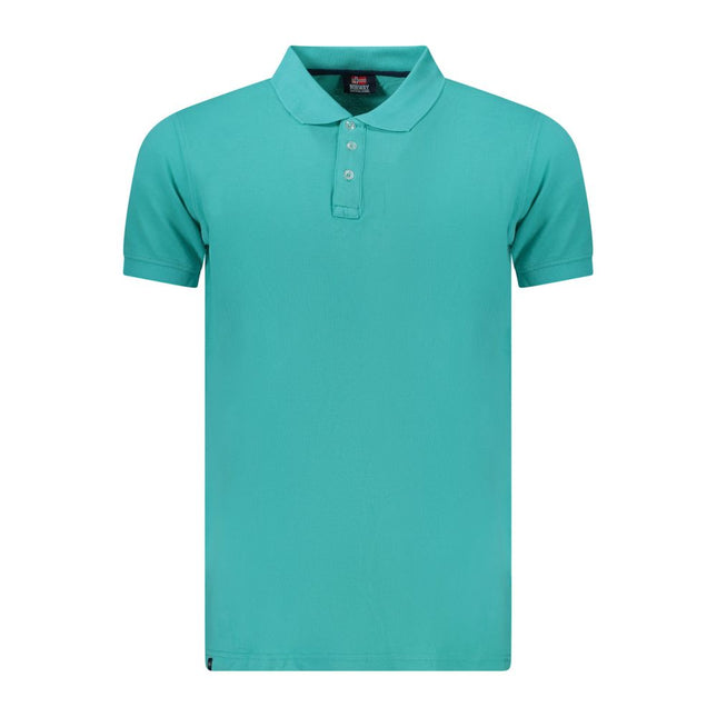Norway 1963 Azzurro Cotton Men Polo