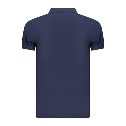 Norway 1963 Blue Cotton Men's Polo