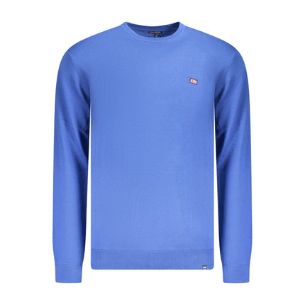 Norway 1963 Blue Cotton Men's Sweater