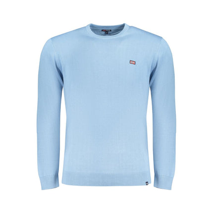 Norway 1963 Blue Cotton Men's Sweater