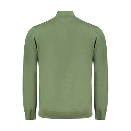 Norway 1963 Verde Cotton Men's Cardigan