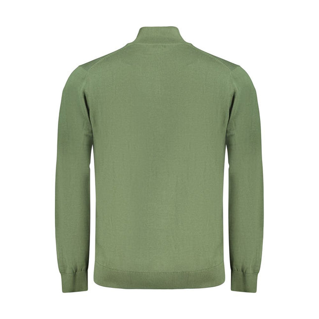 Norway 1963 Verde Cotton Men's Cardigan