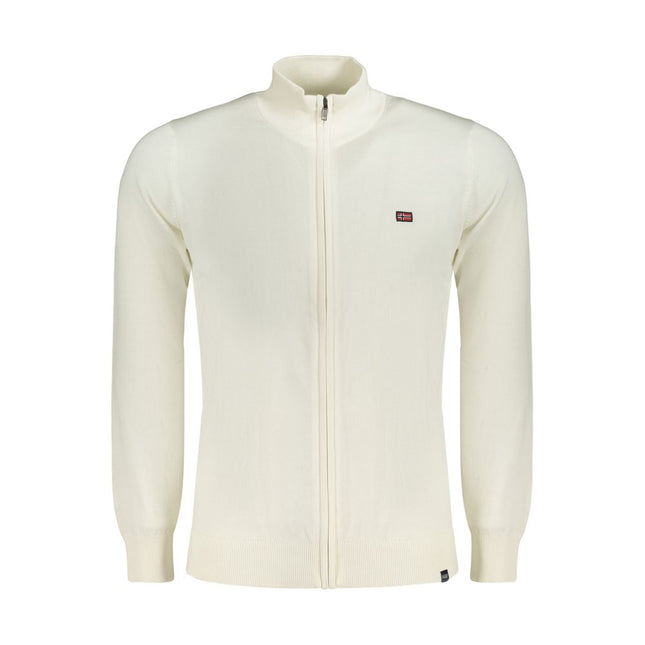 Norway 1963 White Cotton Men's Sweater