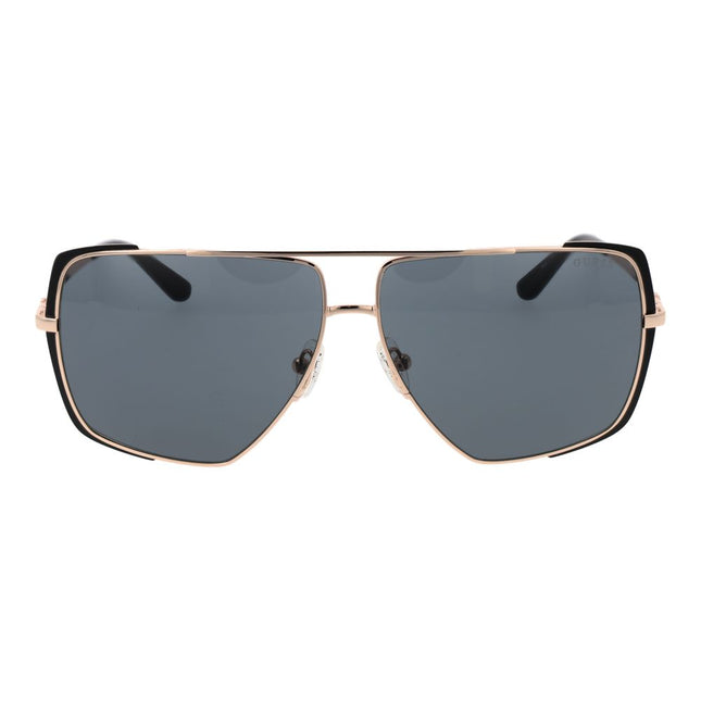 Guess Rose Gold Metal Sunglasses